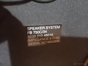 Philips hifi Fb750c reproduktory - 4