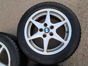 Alu kola original BMW 16" 5x120 + pneu 205/55/16 - 4