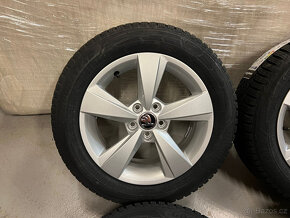 185/60R15 NOVÁ zimní pneu škoda rapid fabia III 6x15 5x100 - 4