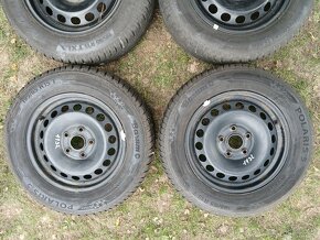 Plechová kola,sada,5x112,ET47,Conti+Barum,195/65 R15,9mm 6mm - 4