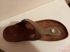 Dámské khaki sandálky Graceland vel. 38 - 4