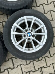 Kompletní alu BMW 5x120r16 + 205/60r16 letní Conti - 4