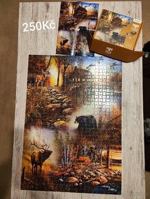 Různé puzzle 500, 1000 dílků - 4