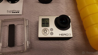 Outdoor kamera GoPro Hero 3, vodotěsné pouzdro a další přísl - 4