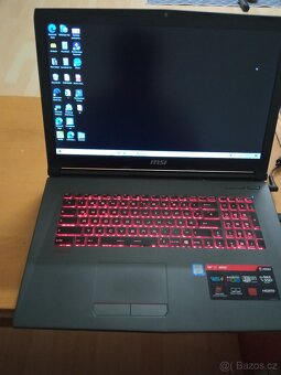 MSI GF72 8 RE Intel(R) Core(TM) i7-8750H CPU @ 2.20GHz   2.2 - 4