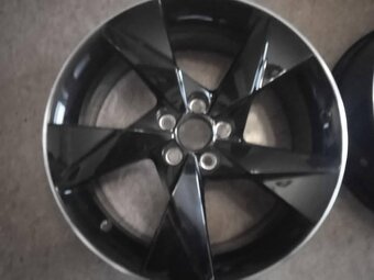 Alu 17"5x100, škoda Volans Black - 4