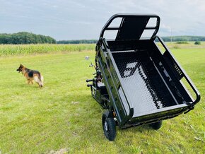 Elektricka pracovni trikolka, TUK TUK, Cargo G1, 1000W - 4