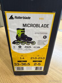 Kolečkové brusle RollerBlade EU 33 - 36.5 - 4