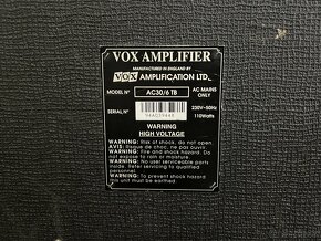 VOX AC30/TB 6 Blue Dog - 4