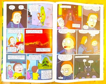 Komiks.Rick and Morty book one. Deluxe Edition. Zac Gorman. - 4