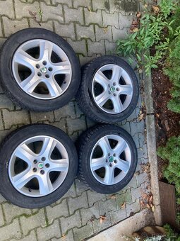 Originální ALU kola Škoda 5x100 r16 - 4