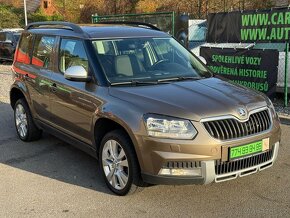 ► ŠKODA YETI 2,0 TDI 4x4-PARK. SENZORY, NEZAV. TOPENÍ,NAVI ◄ - 4