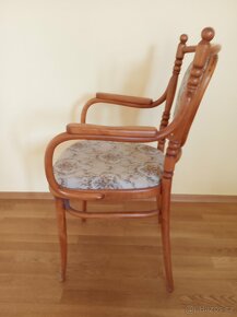 Krásna ohýbána židle - 4