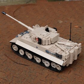 Stavebnice- Tank Tiger kompatibilní s LEGO - 4