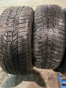 zimni pneu+kola 5×112 Mercedes 225/55г16 - 4