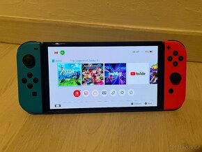 Nintendo Switch OLED blue/red - 4