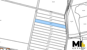 Prodej vodní plochy  o rozloze 3 611m2 ve městě Hulín, Kromě - 4