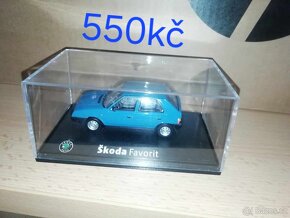 Modely škoda 1:43. 3 - 4