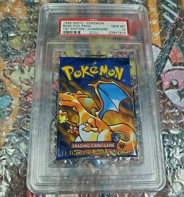 1st Edition Base Set Booster Charizard PSA 10 Pokemon 1999 - 4