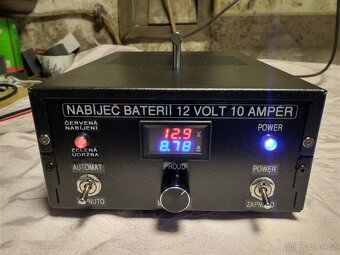 Nabíječka autobaterií 12V 0 až 10 A - 4