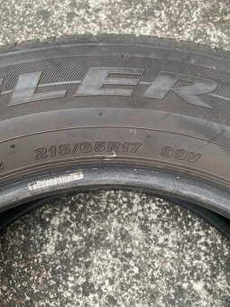 Letní pneu 215/65R17 Bridgestone - 4