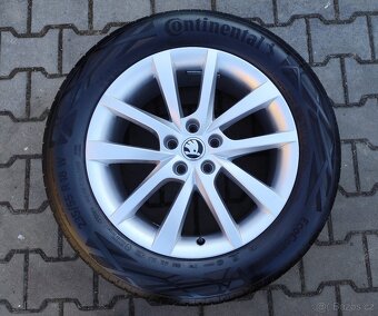 Alu kola originál Škoda Kodiaq 5x112 R18 Elbrus - 4