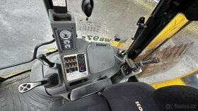 SLEVA traktorbagr Komatsu WB97 S5 joystick - 4