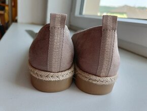 Béžové letní espadrilky, vel. 39 - nové - 4