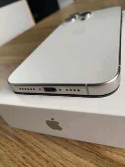 Prodám IPhone 15 Pro Max 256gb nový stav - 4