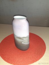 Secesní váza s malbou pod glazurou -  Eichwald - 4