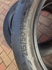 Sada pneu 215/50 R19 - 2x Continental + 2x Goodyear - 4