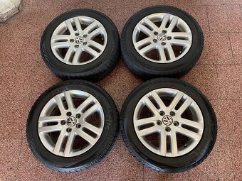 Originál Volkswagen ALU kola 5x112 r16 zimní pneu 5,5mm - 4