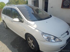 Prodám ND na Peugeot 307SW 1.6Hdi 9HZ, barva EWP, r.v.2005 - 4