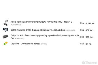 Držák na kola - PERUZZO PURE INSTINCT REAR 2 - 4