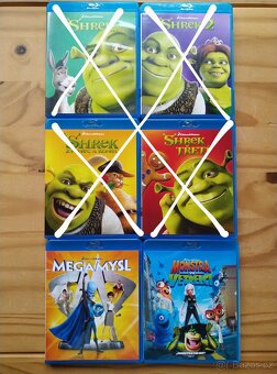 Filmy od PIXAR a DREAMWORKS na blu-ray, seznam č.6 - 4