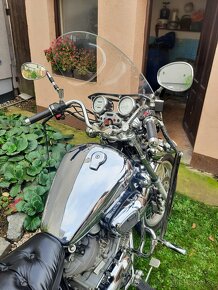 Yamaha Virago XV 1100 + pávik - 4