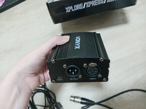 Vonyx VDX10 Fantomové napájení a jack/XLR půl metrový kabel - 4