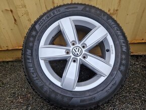 5x112 r16 kola disky T-Roc volkswagen alu 205 60 16 zimni - 4