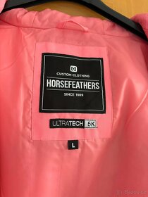 Dětská zimní bunda Horsefeathers Bubblegum vel. L - 4