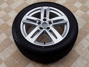 17" Alu kola = 5x112 =AUDI A4 B9 – TÉMĚŘ NOVÉ ZIMNÍ - 4