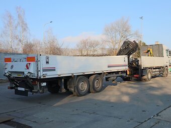 DAF 95.430, HYDRAULICKÁ RUKA HIAB,VYSOKÉ SKLOPNÉ BOČNICE+ VL - 4