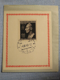 Známky s razítky, pohlednice - 1941-1943 orginál - 4