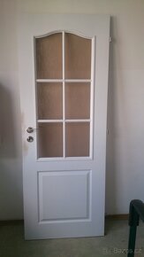 Interiérové dveře bílé prosklené i plné (7ks) - 4