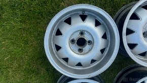 Originál dobové VW ALU kola/disky Fondmetal R15 4x100 - 4