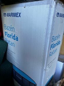 Prodám komplet Bazén Florida 4,57x1,32 s písk.filt - 4