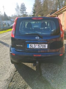 Nissan Note 1.4 r.v 2008 klima, serviska. - 4