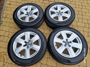 Alu kola zimní sada 5x112 17"Audi A6,C7 225/55 17" - 4