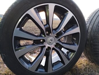 Originál ALU kola Hyundai i30 R17 + letní pneu - 4