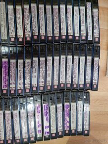 VHS videokazety mix 68ks, perfektní stav. - 4