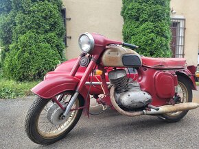 Jawa 250/592 se sidecarem Velorex 560 - 4